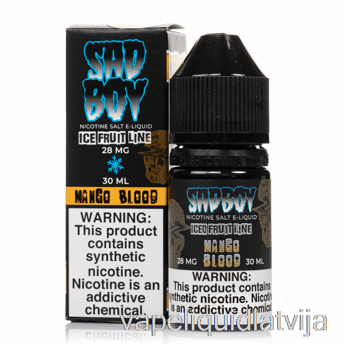 Ledus Mango Asinis - Sadboy Salts - 30ml 48mg Vape šķidrums